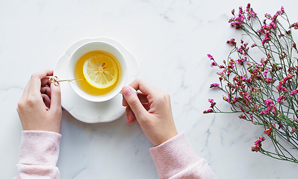 Some herbal tea remedies can also calm your nerves or ease your stress
